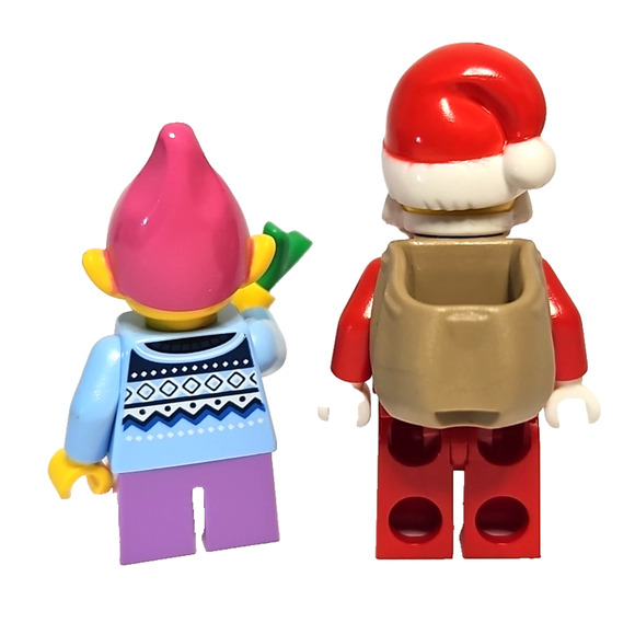 Lego Christmas Minifigure Lot Santa Claus Tree Presents Elf Reindeer Holiday Set - Picture 3 of 4